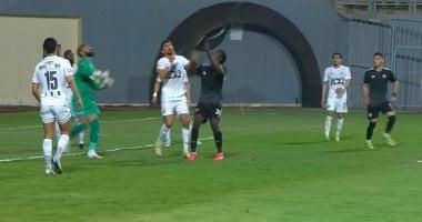 التعادل السلبي يسيطر على الشوط الأول من مباراة بتروجت وبيراميدز
