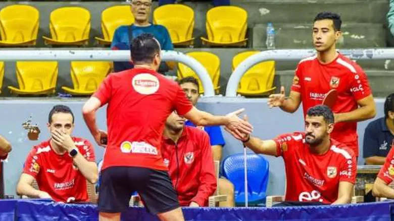 موعد مباراة الأهلي والزمالك في نهائي دوري تنس الطاولة