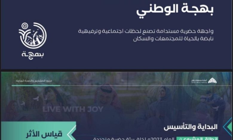 أمانة جازان تحقق إنجازاً مميزاً في إطار مشروع "بهجة الوطني" الجديد والمبتكر