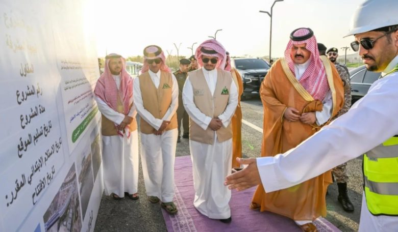 أمير حائل ي inaugurates مشروع جسر السمراء لتطوير البنية التحتية وتعزيز حركة المرور بالمنطقة