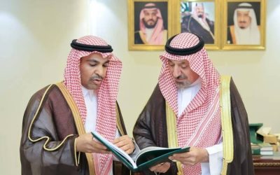 أمير نجران يرحب بمدير المركز الوطني لأبحاث وتطوير الزراعة المستدامة الجديد