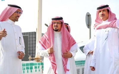 أمين الباحة يقوم بجولة تفقدية في منتزه الأمير متعب ومواقع أخرى في بني كبير