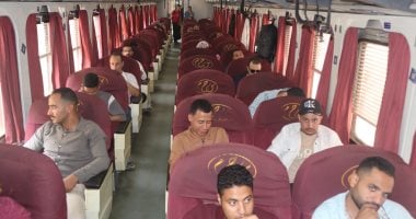 استمرار تشغيل القطارات الإضافية لتسهيل عودة المسافرين عبر السكة الحديد