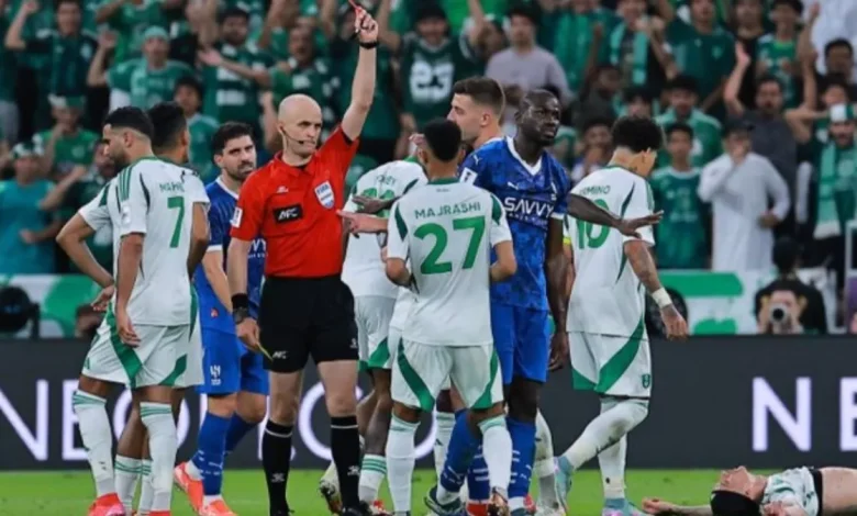 الانضباط بالاتحاد الآسيوي تعاقب الهلال نتيجة أحداث مباراة الأهلي الأخيرة