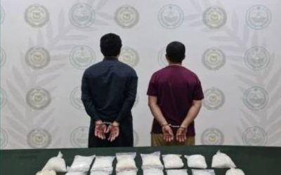 القبض على مقيمين بالرياض بتهمة ترويج 11.7 كجم من مادة الشبو المخدرة