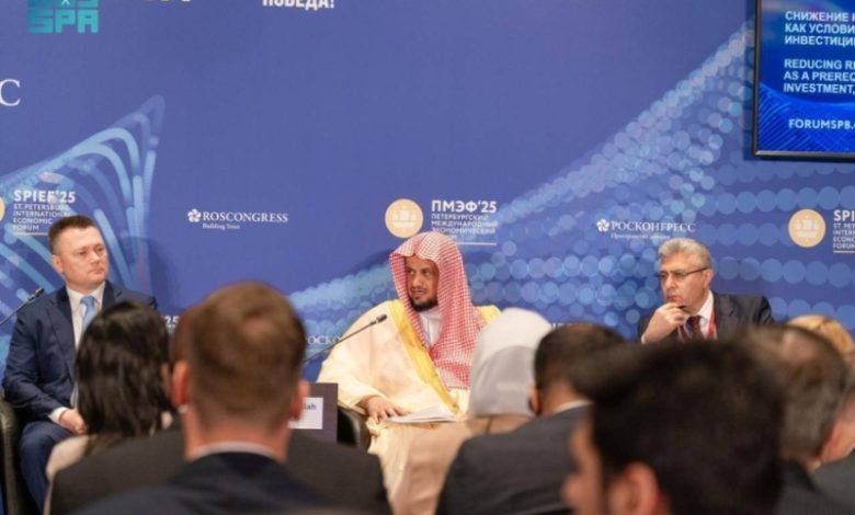 النائب العام من سانت بطرسبورج يؤكد التطور السريع في البيئة التشريعية بالمملكة