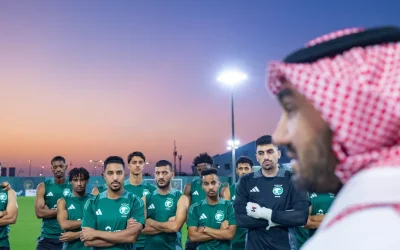 تحضيرات مكثفة لموهوب الأخضر تعزز فرصه قبل مواجهة ترينداد المصيرية القادمة