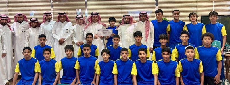 تعليم الأحساء يحتفي بالفريق الوصيف على مستوى المملكة في بطولة نخبة كرة القدم