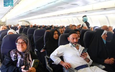 تنظيم 402 رحلة حج من مطار المدينة المنورة لإعادة الحجاج إلى بلدانهم بفعالية