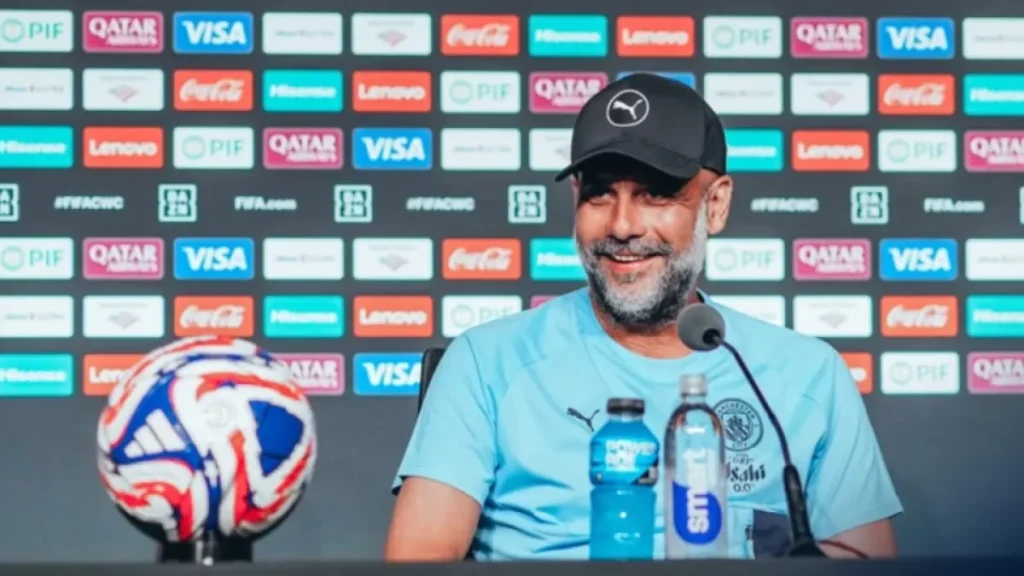 جوارديولا يتحدث عن النصر قبيل مباراة الهلال في كأس العالم للأندية