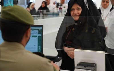 حرس الحدود يستمر في تقديم خدماته لتيسير عودة الحجاج من إيران عبر منفذ جديدة عرعر