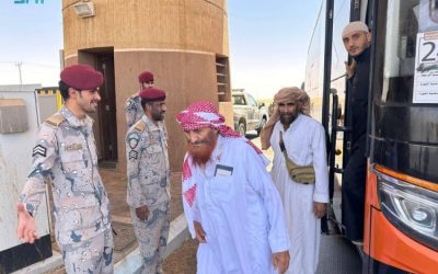 حرس الحدود يعمل على تسريع مغادرة الحجاج عبر منفذ الوديعة بشكل فعال
