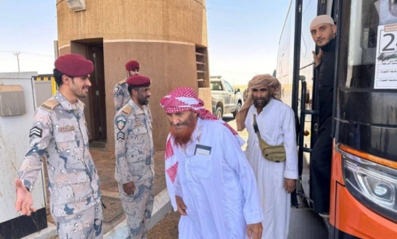 حرس الحدود يعمل على تسريع مغادرة الحجاج عبر منفذ الوديعة بشكل فعال