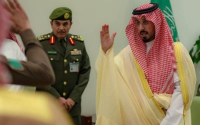 محافظ الخرج يلتقي برؤساء المراكز وأعضاء اللجنة الأمنية لمناقشة القضايا المحلية المهمة