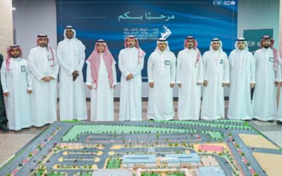 مدير صندوق تنمية الموارد البشرية يقوم بزيارة لأكاديمية الحفر العربية في المملكة العربية السعودية