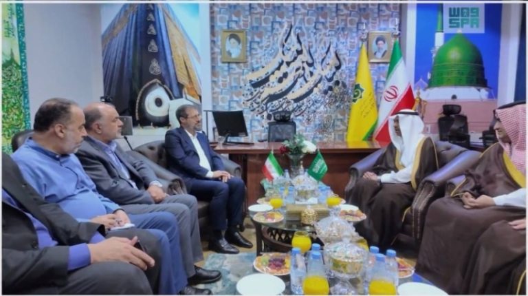 مشاط يقوم بزيارة تفقدية لمقار إقامة الحجاج الإيرانيين في مكة المكرمة