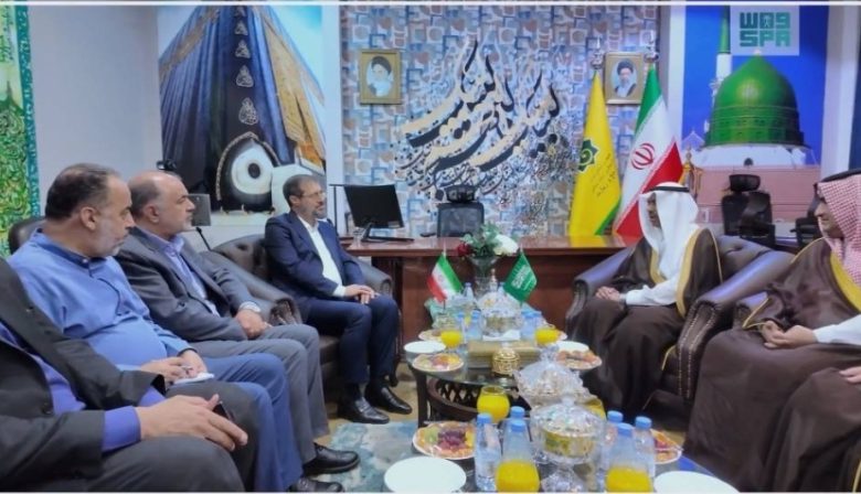 مشاط يقوم بزيارة تفقدية لمقار إقامة الحجاج الإيرانيين في مكة المكرمة
