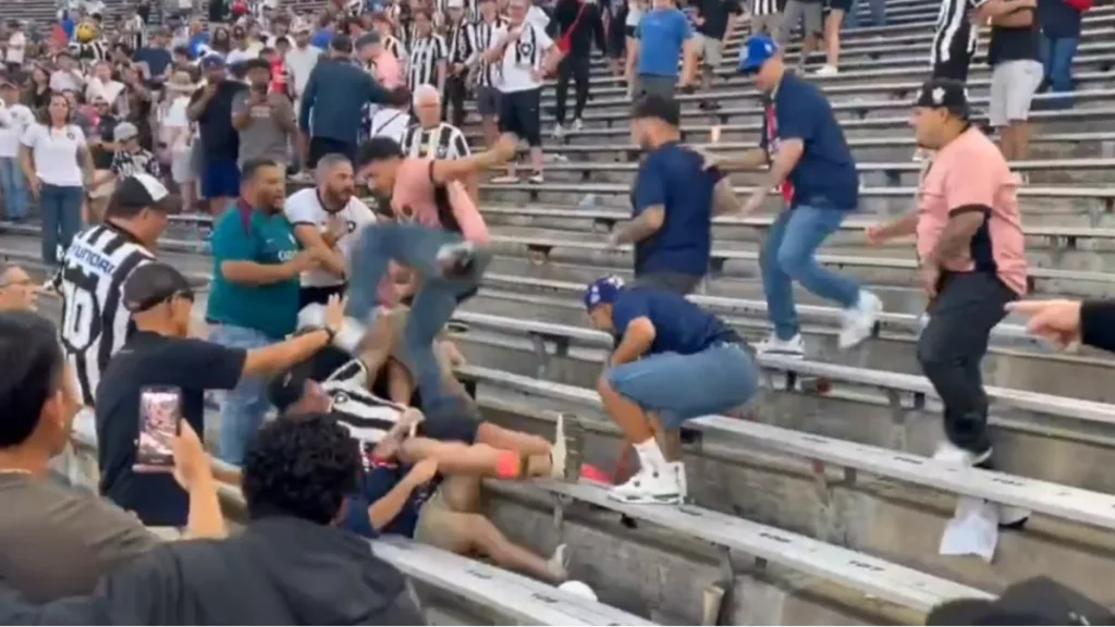 مناصر باريس يتعرض للاعتداء من جماهير بوتافوجو ودهس رأسه في حادث مؤسف "فيديو"