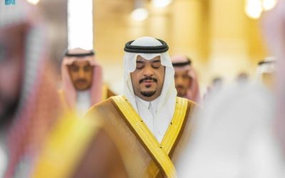 نائب أمير الرياض يقيم صلاة الجنازة على الأمير مشعل بن عبدالله في مناسبة حزينة