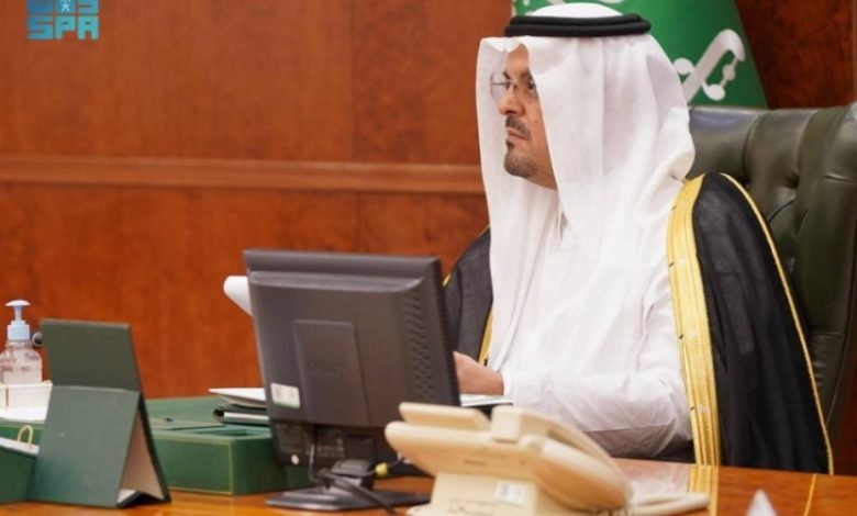 نائب أمير مكة يتناول استعدادات مبكرة لموسم الحج في عام 1447 هـ