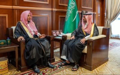 نائب أمير منطقة حائل يرحب برئيس المحكمة العامة في زيارة رسمية مميزة