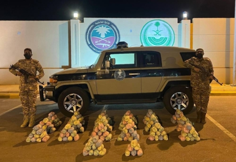 نجاح الجهات المختصة في إحباط تهريب كمية كبيرة من القات بجازان تقدر بـ44 كجم