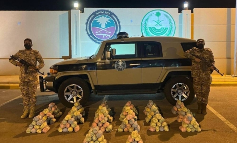 نجاح الجهات المختصة في إحباط تهريب كمية كبيرة من القات بجازان تقدر بـ44 كجم