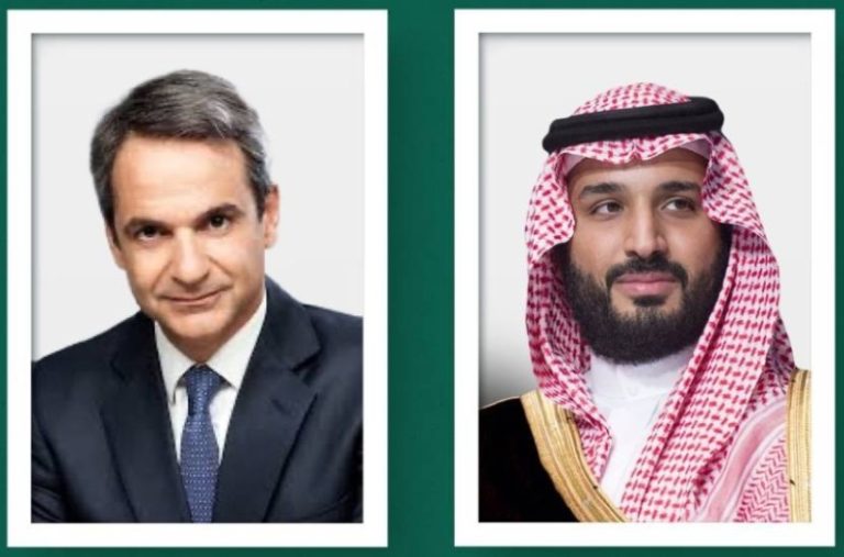 ولي العهد ورئيس الوزراء اليوناني يناقشان المستجدات والأحداث في المنطقة الحالية