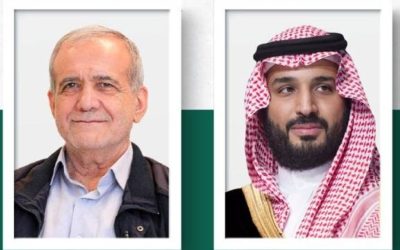 ولي العهد يعبر عن تعازيه للرئيس الإيراني في ضحايا الاعتداءات الإسرائيلية الأخيرة