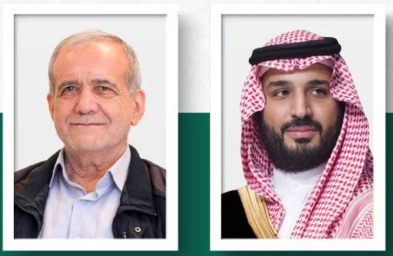 ولي العهد يعبر عن تعازيه للرئيس الإيراني في ضحايا الاعتداءات الإسرائيلية الأخيرة
