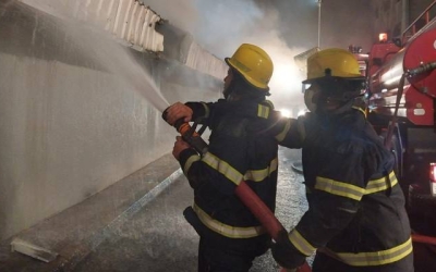 117 حريقًا في الأردن خلال 24 ساعة حسب الدفاع المدني