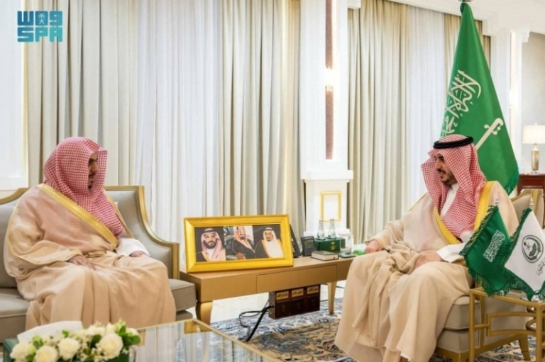 أمير الجوف يرحب بمدير فرع وزارة “الشؤون الإسلامية” بالمنطقة