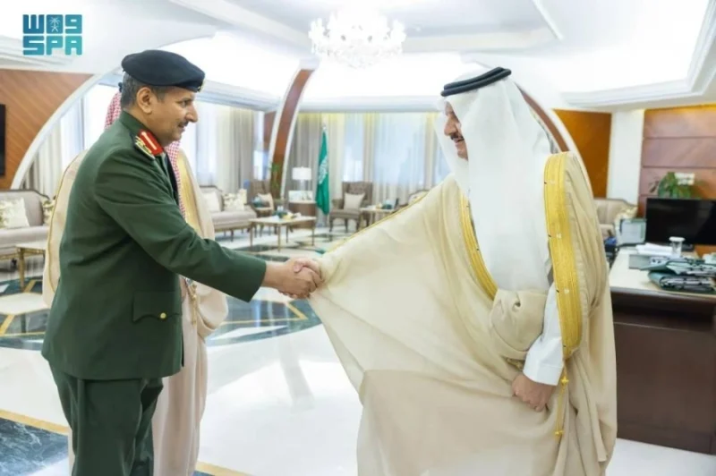 أمير الشرقية يستقبل مدير السجون الجديد في المنطقة