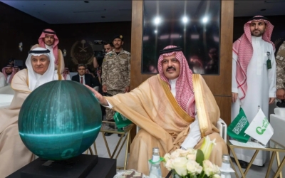 أمير منطقة حائل يدشن حجر الأساس لشركة "الراعي" الوطنية المختصة بتربية المواشي.