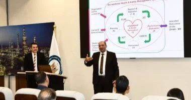 إدارة السلامة تناقش تأهيل مبنى البترول للاعتماد الأيزو