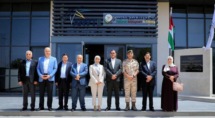 إشادة إدارية بتجهيزات مجمع العقبة الوطني للتدريب المهني ودعم المؤسسات الوطنية