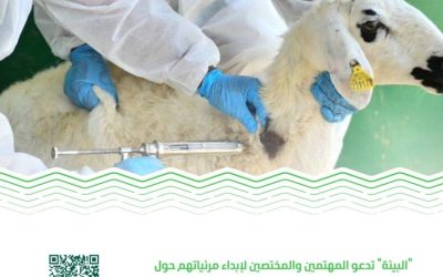 إطلاق مشروع تحديث دليل المهن والمنشآت البيطرية عبر منصة "استطلاع"