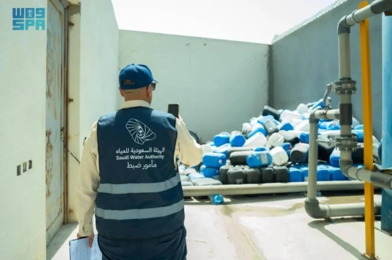 إغلاق محطات مياه مخالفة في الرياض
