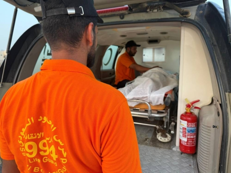إنقاذ طفل من الغرق بحرس حدود المدينة