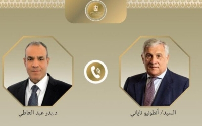 اتصال مهم بين وزير الخارجية ونظيره الإيطالي لبحث تطورات غزة والشرق الأوسط
