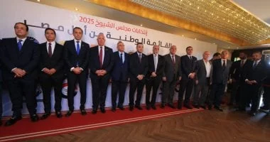 أحزاب القائمة الوطنية من أجل مصر تجتمع الاثنين لاستكمال استعداداتها لانتخابات الشيوخ