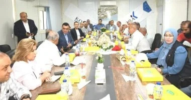 اجتماع وزاري مع شركات تطوير حدائق تلال الفسطاط