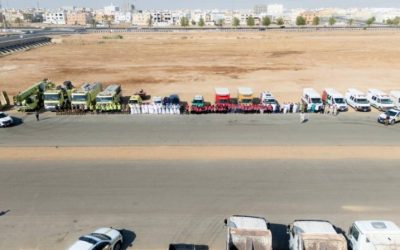 استجابة فورية للأمطار في تبوك بالتعاون مع الجهات الحكومية