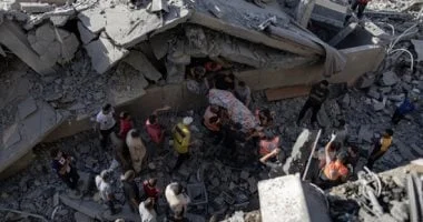 استشهاد 19 فلسطينيا في قصف إسرائيلي على مناطق متفرقة من غزة