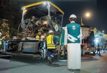 استغلال نفايات هدم المباني في طرق الرياض