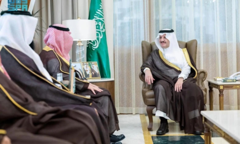 استقبال أمير الشرقية لرئيس جمعية التنمية بالحزام الذهبي وتفاصيل البرامج