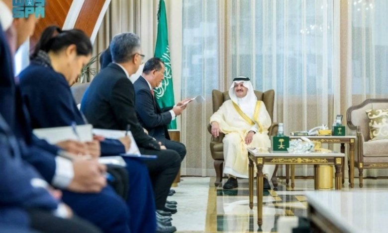 استقبال أمير الشرقية لسفير تايلند في المملكة