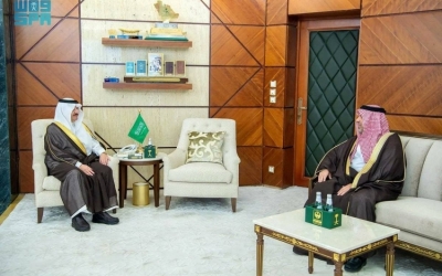 استقبال أمير الشرقية لمدير عام فرع وزارة الصحة الجديد