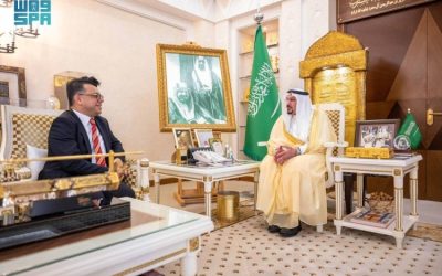 استقبال أمير القصيم للسفير المالطي في المملكة