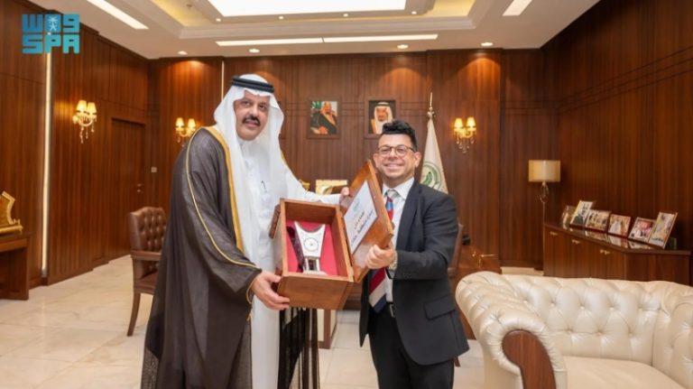 استقبال أمير حائل سفير مالطا بالمملكة